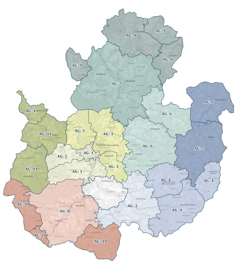 Райони розгортання оптоволоконної мережі