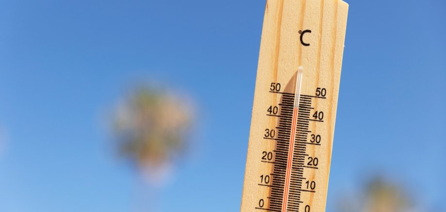 Thermometer bei Hitze