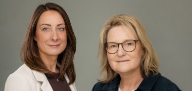 Gemeindepflege, Mona Mühling (links) und Michaela Romeis