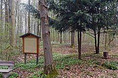 Unterhalb der Heimvolkshochschule Fürsteneck – links der Straße in Richtung Eiterfeld – befindet sich das „Franzosengrab“ mit Steinkreuz und Informationstafel, das vom Rhönklub-Zweigverein Eiterfeld gepflegt und betreut wird.