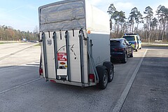 Mobile Kontrollen von Tiertransportfahrzeugen