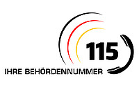 Logo: 115 Ihre Behördennummer
